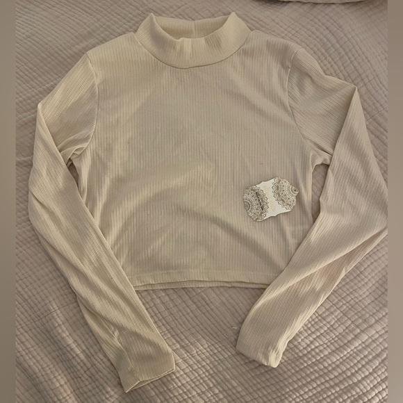 Altar’d State - Leia Ribbed Mock Neck Top - Picture 2 of 4